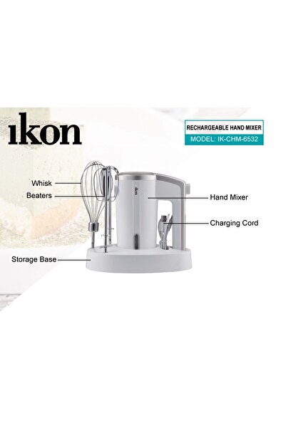 Ikon Cordless Hand Mixer IKCHM6532