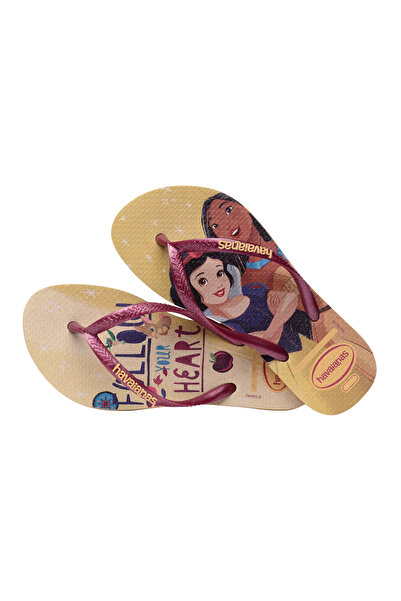 Havaianas Printed Flip Flops - Golden