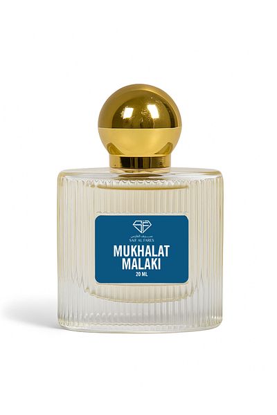 SAIF AL FARES Mukhalat Malaki Attar Perfume Oil Roll On for Men & Women 20ml