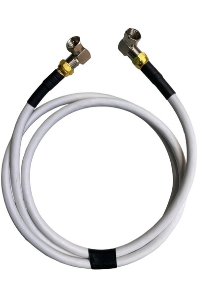 ShowMax 5 Metre L Tipi F Konnektörlü 90 Derece TV ANTEN KABLOSU