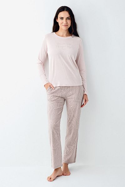 Pierre Cardin Women's Pink Pajama Set