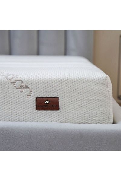 Danube Home Organic Plant Biofoam Mattress 90 x 190 x 20 cm | Single Bed Mattress | Medium Firm Feel