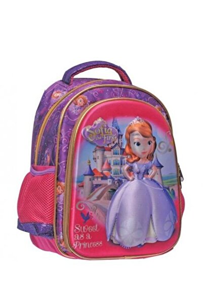 Jf Ghiozdan 3D gradinita Printesa Sofia Intai 24x31x1