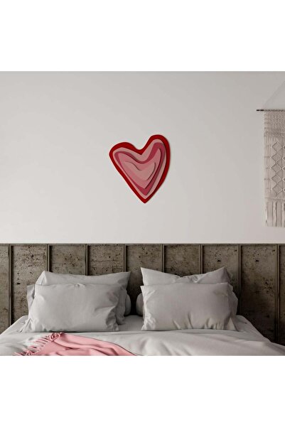Marktna Wooden decorative heart sculpture