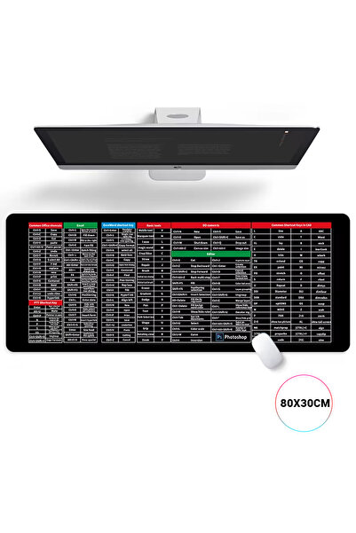 Microcase RGB Ledli Gaming Mouse Pad Oyuncu Mouse Pad 80X30 cm - AL5310