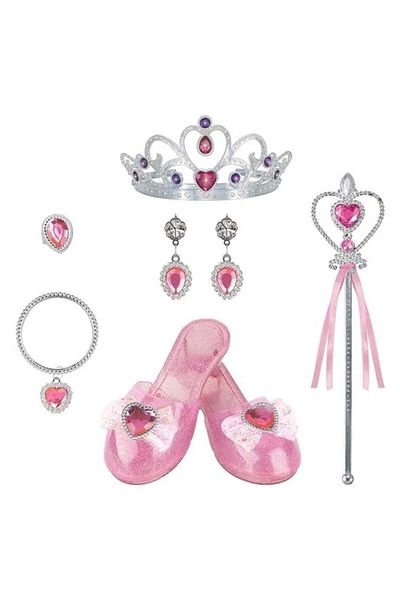 divendi-ro Play Set with Shoes, Pink, Princess Accessories