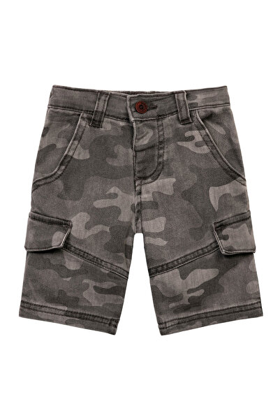 Minoti - Combat Grey camo Short