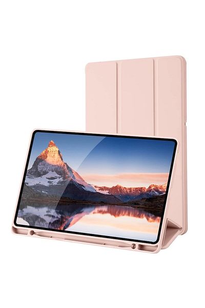 CLICK Husa compatibila cu Samsung Galaxy Tab S6 Lite 2020/2022/2024, S25, TPU, Pinky