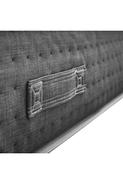 Danube Home Layla Memory Charcoal foam Pocket Spring Mattress 200X200X32 cm|Super King Bed Mattress|Medium Feel