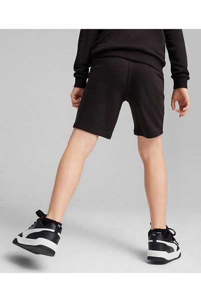 Puma شورت ESS+ - أسود ليموني لامع