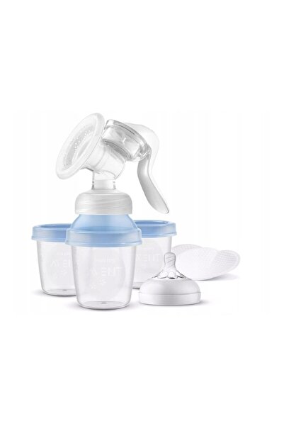 Philips Avent Manual pump, Philips Avent, With accessories, BPA Free, With storage containers included, Plastic, White