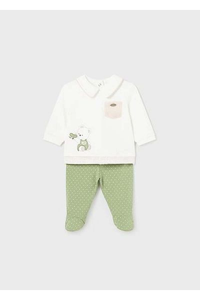 MAYORAL Baby Boy Green Suit 01533
