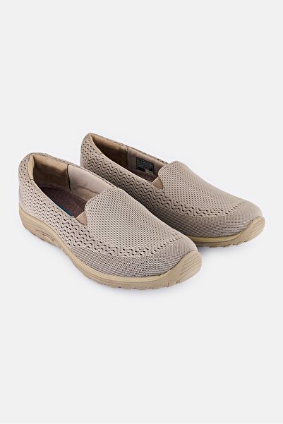SKECHERS Women Reggae Fest Slip On Outdoor Shoes, Dark Taupe