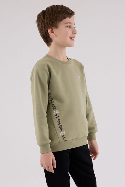 U.S. Polo Assn. U.S. Polo Assn Set de trening verde pentru băiat