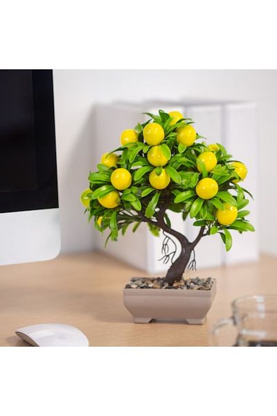CLICK Decor Artificial Plants Lemon 18 X 24 Cm Rapid Assembly