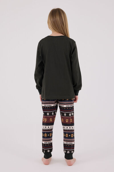 Arnetta Kız Çocuk Gri Pijama Takımı