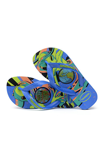 Havaianas Holographic Flip Flops - Blue