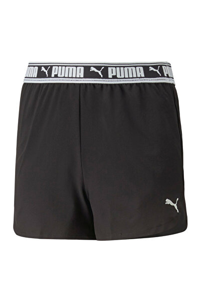 Puma شورت منسوج قوي - أسود