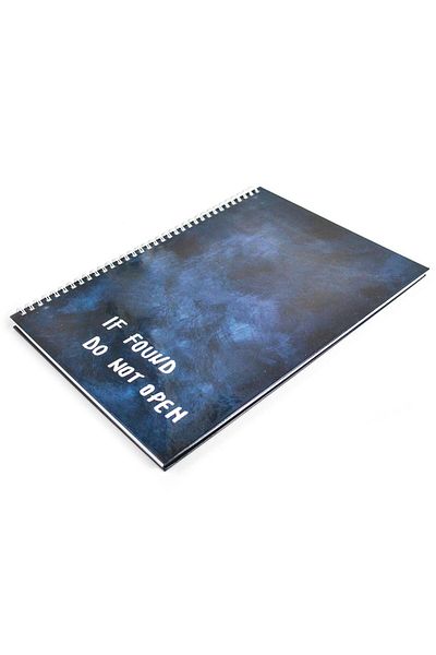 Arhi Design A4 hardcover notebook, 96 spiral pages