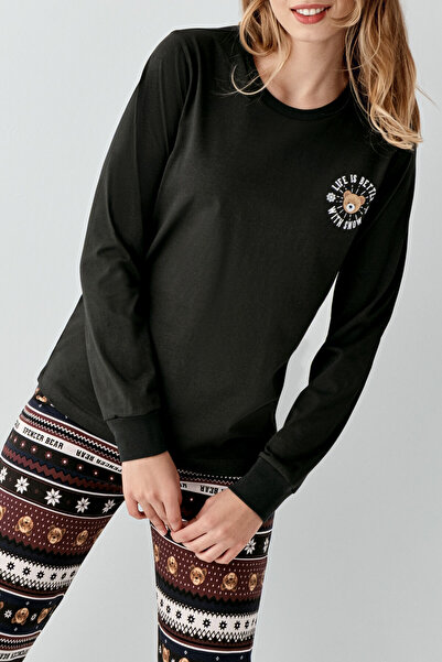 Arnetta Women's Gray Pajama Set