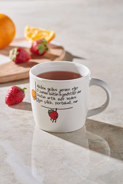 Kütahya Porselen كوب بون دايت بيرندي 350 سي سي 10264