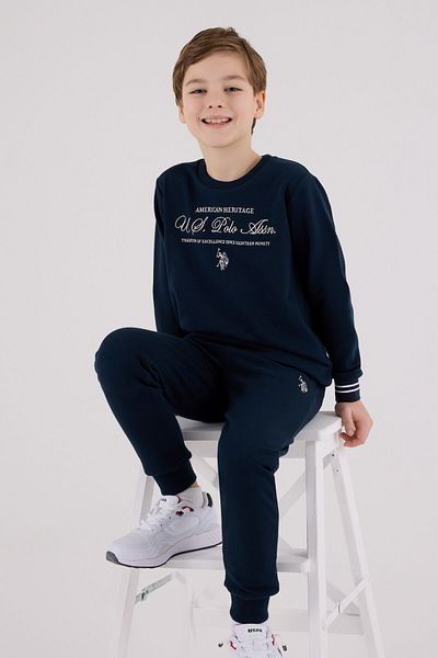 U.S. Polo Assn. U.S. Polo Assn Boy's Navy Blue Tracksuit