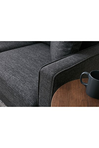 Vivense EVA SERİSİ ÜÇLÜ KOLTUK, ANTRASİT