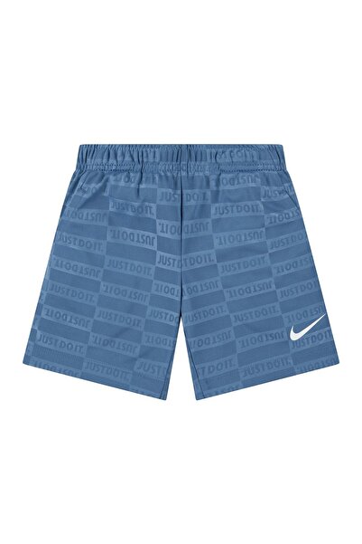 Nike Dri-FIT Just Do It All Over Printed Textured Shorts - Aegean Storm