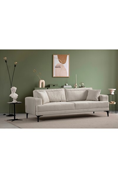 Vivense ASTANA ÜÇLÜ YATAKLI KOLTUK, EKRU