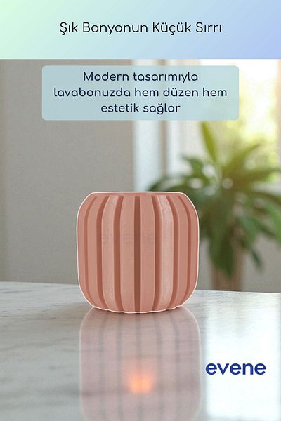 Evene Θήκη οδοντόβουρτσας Βάση οδοντόβουρτσας Βάση οδοντόβουρτσας Salmon Color Model 79