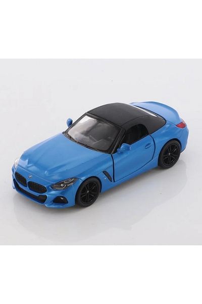 Kinsmart BMW Z4 Blue 1:36 Officially Licensed Die-Cast Metal Model Car