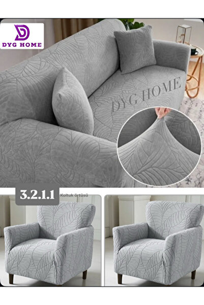 dyg home Husa pentru scaun Husa pentru fotoliu 3 2 1 1 Set de living Husa nou...