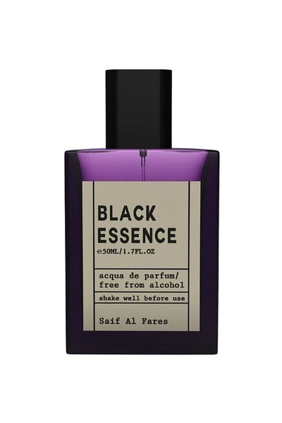 SAIF AL FARES Black Essence Perfume for Men & Women (Citrus, Floral, Fresh) 50ML