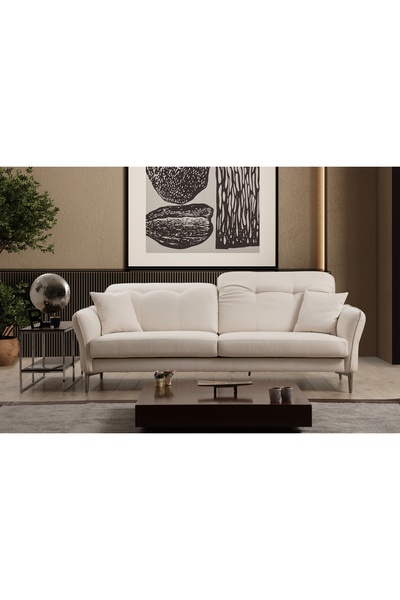 Vivense COSTOR ÜÇLÜ KOLTUK, BEYAZ