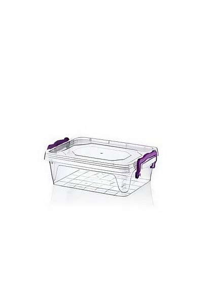rimexsportwear Storage Container Plastic Ziplock Food Container 2 Liters Set of 2