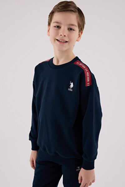 U.S. Polo Assn. ΒΑΣΗ. Σετ φόρμας Polo Assn Boy's Navy Blue