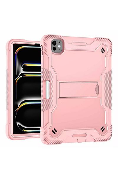 CLICK Husă de protecție pentru iPad Pro 13 2024 + folie de protecție pentru ecran, B79, Lexgard, Golden Rose