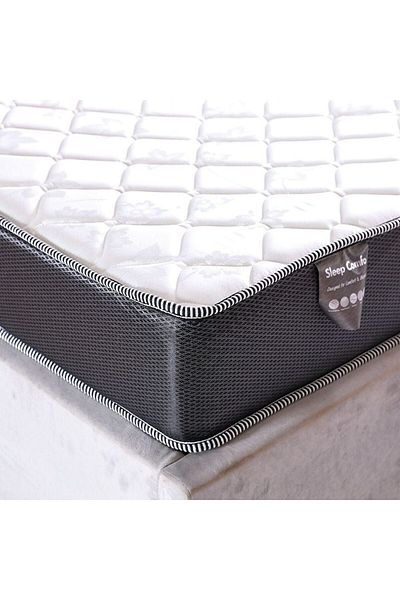 Danube Home iSleep Bonnel Spring Mattress with 2 Pillow Free 200x200 x22cm |Super King Bed Mattress|Medium Firm