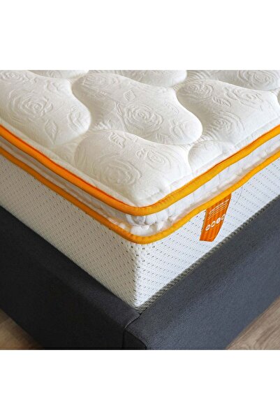 Danube Home مرتبة لاتكس زنبركية جيبية بغطاء وسادة، ٩٠ × ١٩٠ × ٣٠ سم | مرتبة س...