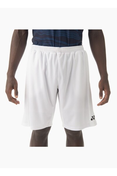 YONEX YY25 YM0051 Erkek Beyaz Spor Şort