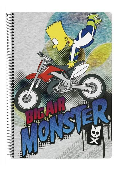 safta The Simpsons A4 notebook