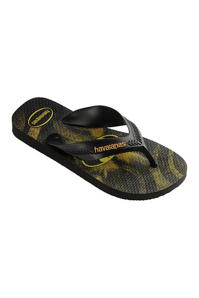 Havaianas Max Heroes Flip Flops - Black