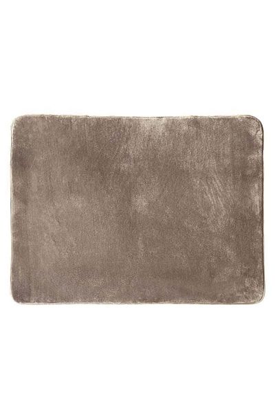 divendi-ro Decorative carpet, flannel, 110x90 cm, beige