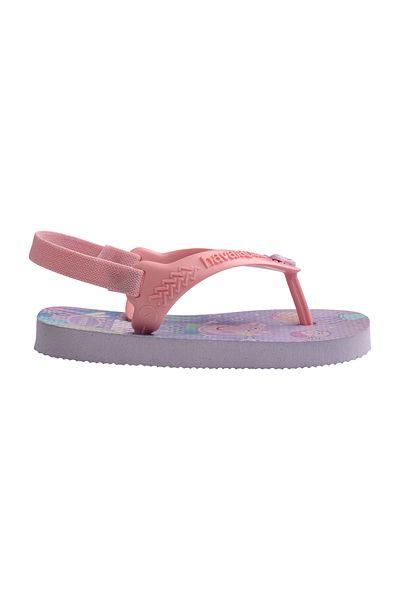 Havaianas Baby Peppa Pig Flip Flops - Quiet Lilac