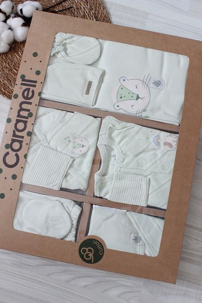 Caramell Barbosa Animal 100% Cotton 10-Piece Hospital Release Set (56-62cm) New Season 2025