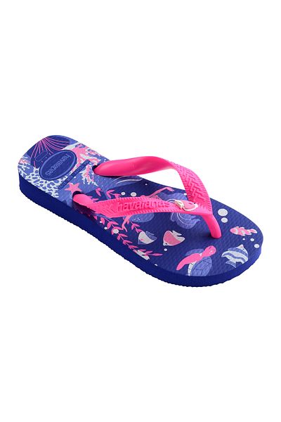 Havaianas Fantasy Marine Flip Flops - Blue