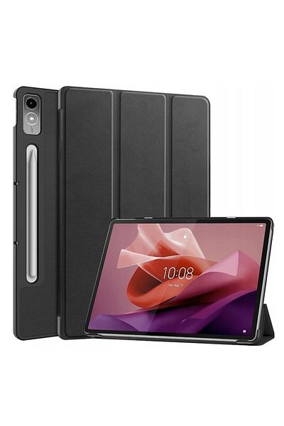 CLICK Case for Lenovo Tab P12 12.7 2023/Lenovo Idea Tab Pro 12.7 2023, Smart, Microfiber, Black