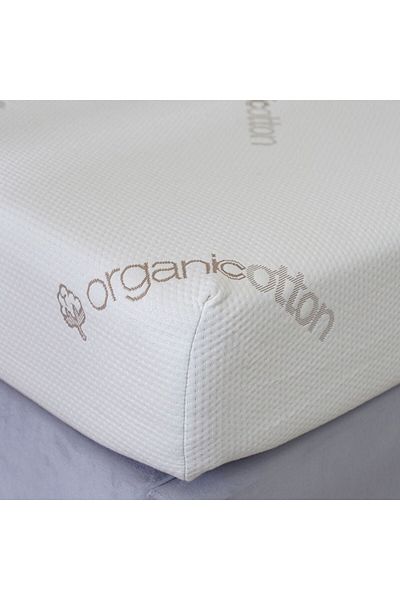 Danube Home Organic Plant Biofoam Mattress 150 x 200 x 20 cm | Queen Bed Mattress | Medium Firm Feel