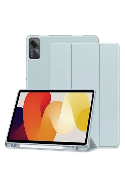 CLICK Husa compatibila cu Xiaomi Crazy Redmi Pad SE 11, S27, TPU, Sky Blue