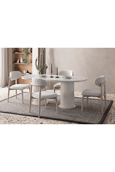 Vivense CİPOLLİNO YEMEK MASASI TAKIMI